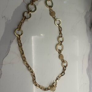 Elegant Gold Chain Belt Y2K
